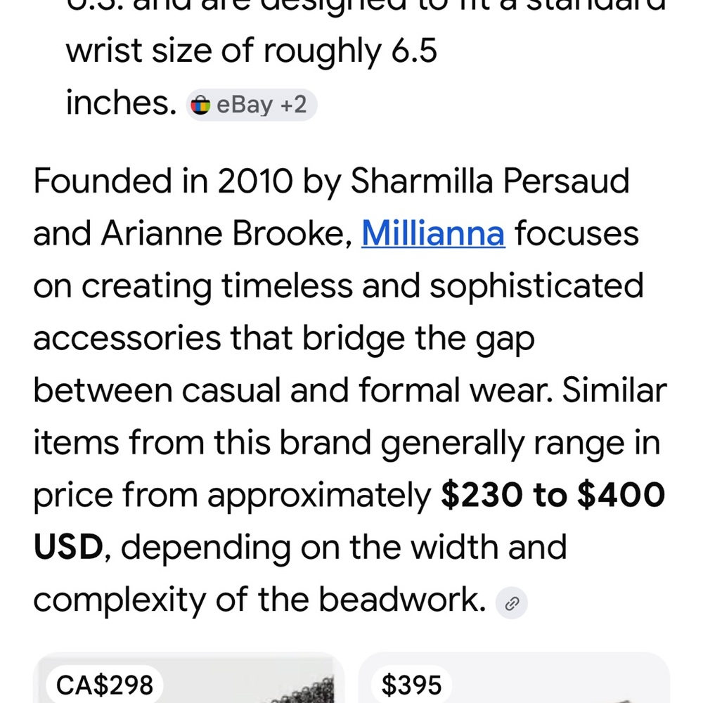 Millianna Python & Hematite Beaded Bracelet - image 7